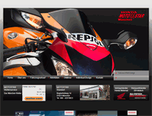 Tablet Screenshot of honda-motostar-muenchen.com